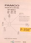 Famco-Famco EB Models, Shear Install Wiring Parts Service Manual-124\"-136-142-152-160-172-EB-01